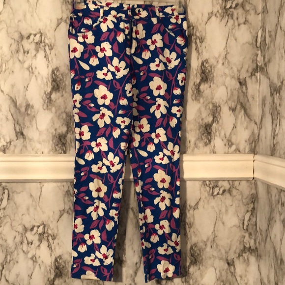 Used girls set size 14 floral design in pants - Picture 1 of 5